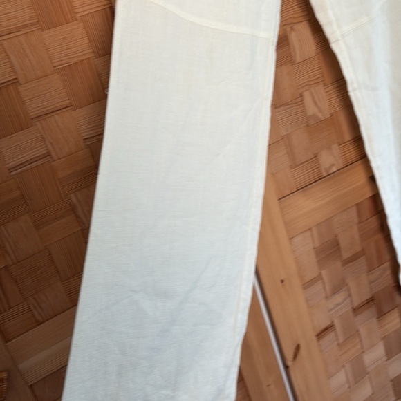 AX Armani Exchange Linen Wide Leg Pants M - Picture 2 of 9